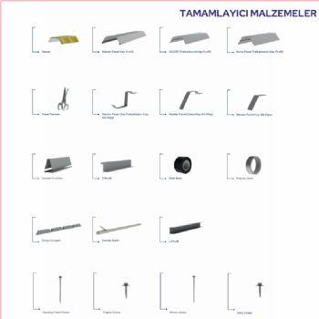 Tamamlayıcı Ürünler Avrasya Metal Panel